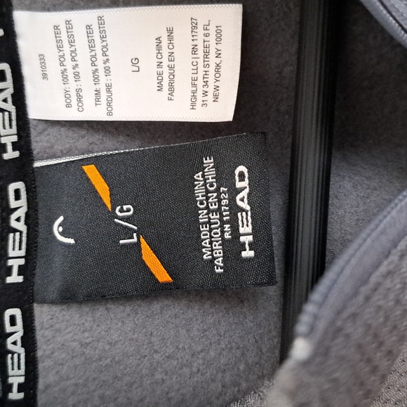 HEAD MEN'S ATHLETIC TOP SIZE LARGE - Picture 2 of 4